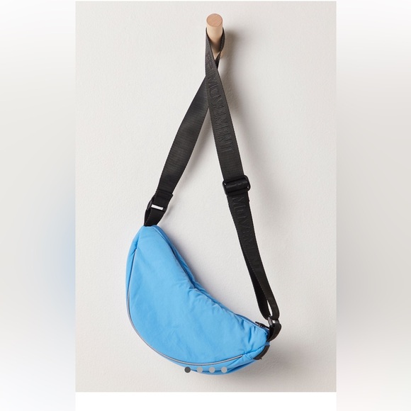 FP Movement by Free People Handbags - NWT Free people Blue Crossbody Bag with Black Strap-NEW with tags